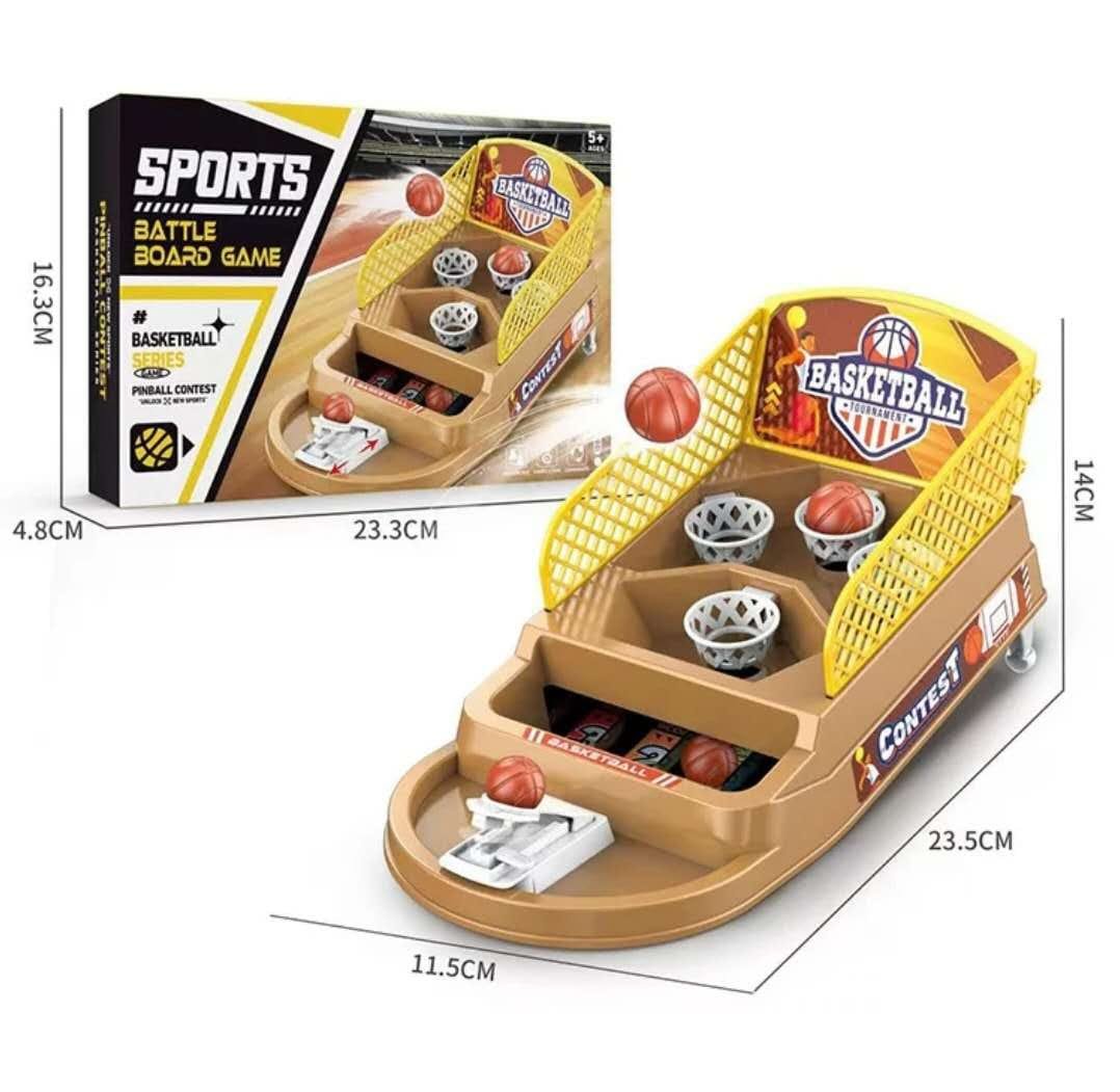 1045 Juego de Mesa de Baloncesto Tipo Pinball (Sports Battle Board Game)
